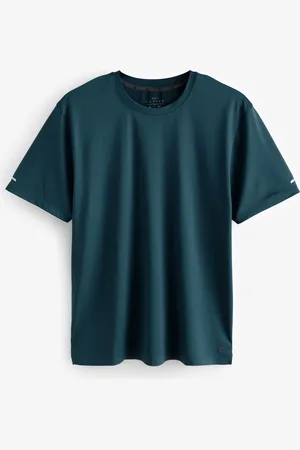 Next Teal Active Gym Texture Training T-Shirt