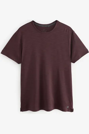 Next Burgundy Red Active Gym Training T-Shirt