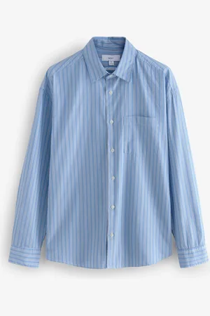 Next Soft Touch 100% Cotton Long Sleeves Stripe Shirt