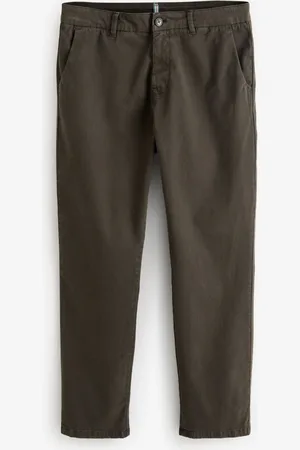 Next Dark Slim Fit Premium Soft Touch Chino Trousers