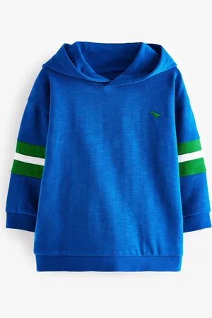Next Cobalt 100% Cotton Long Sleeve Soft Touch Hoodie (3mths-7yrs)