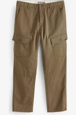 Next Regular Fit 100% Cotton Utility Pocket Cargo Trousers