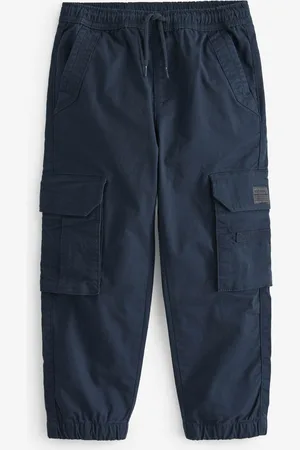 Next Blue Cargo Trousers (3-16yrs)