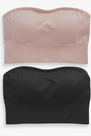 Next /Light Pink Seamless Bandeau Ultimate Comfort Bras 2 Pack