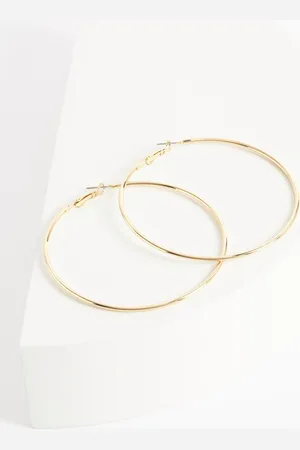 Next Tone Oversized Hoop Earrings