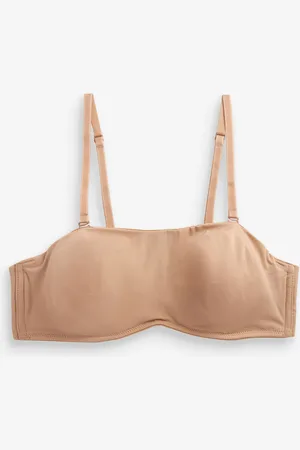 Next Praline Smoothing Strapless Non Pad Wired Bra A-D