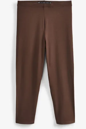 Next Chocolate Cropped Leggings
