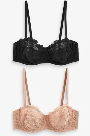 Next /Praline Nude Non Pad Strapless Bras 2 Pack B-E