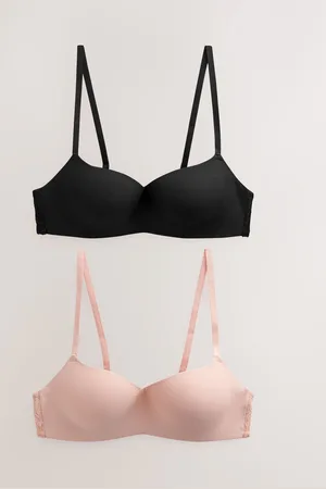 Next /Pink Light Pad Non Wire Ultimate Comfort Bra 2 Pack