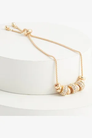 Next Tone Sparkle Popcorn Beaded Pully Bracelet