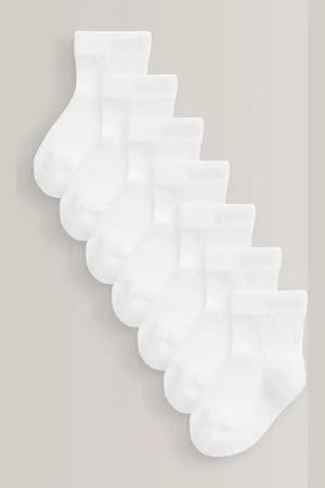 Next 7 Pack Rib Baby Socks (0mths-2yrs)