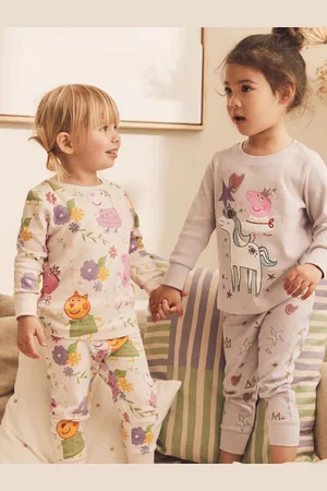 Next Peppa Pig Lilac Purple/ 2 Pack License Snuggle Pyjamas (9mths-8yrs)