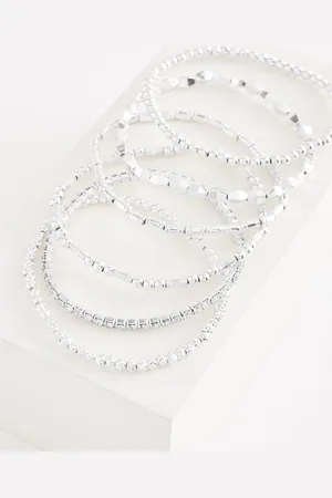 Next Tone Sparkle Stretch Bracelets Pack