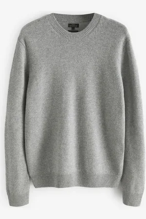 Next Light Plain Regular Fit 100% Lambswool Premium Jumper