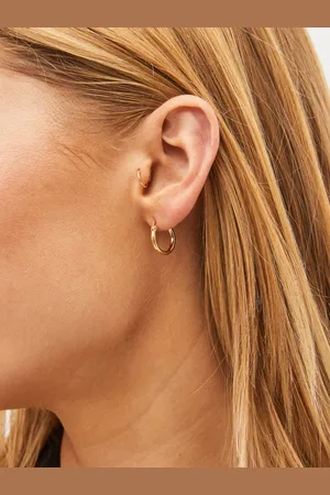 Next Gold Plated Sterling Mini Hoop Earrings