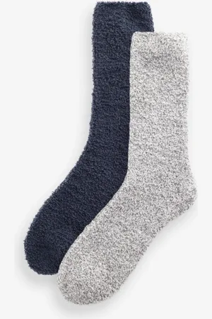 Next /Grey Cosy Bed Socks 2 Pack