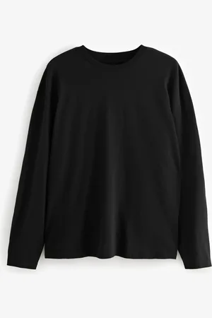 Next Relaxed Fit Long Sleeve Crew Neck T-Shirt