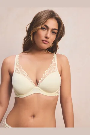 Next Pad Plunge Floral Lace And Microfibre Bra