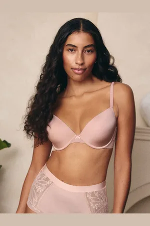 Next Light Plunge Light Pad Lace Bra A-E