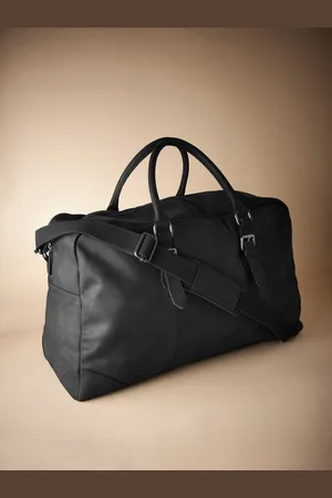 Next Signature Oily Leather Holdall Bag