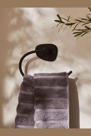 Next Organic Pebble Towel Rail Ring