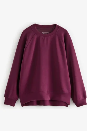 Next Burgundy Supersoft Long Sweatshirt