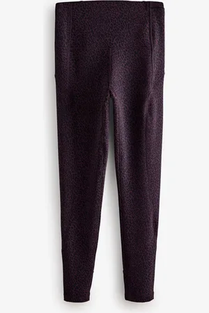 Next Purple Animal Print Ultimate Sports Leggings