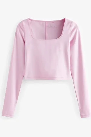 Next Active Long Sleeve Square Neck Top