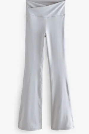 Next Active Wrap Waist Flared Leggings