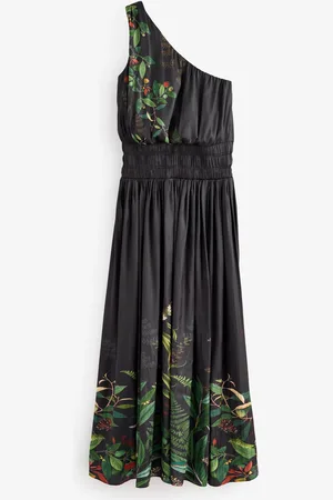 Next Kew Collection Satin One Shoulder Dress