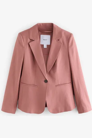 Next Tailored Single Breasted Blazer With Wool