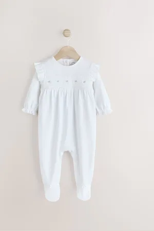 Next Occasion Baby 100% Cotton Sleepsuit (0mths-2yrs)