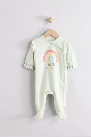 Next Sage Little Sister Baby Family 100% Cotton Sleepsuit (0-2yrs)