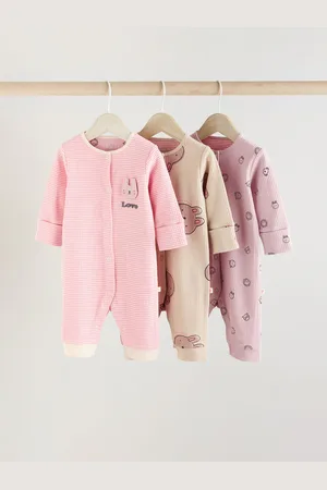 Next Baby Footless Sleepsuits 3 Pack (0mths-3yrs)