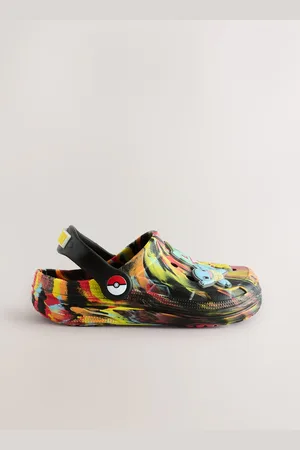 Next Multicolour Marble Pokemon Clogs