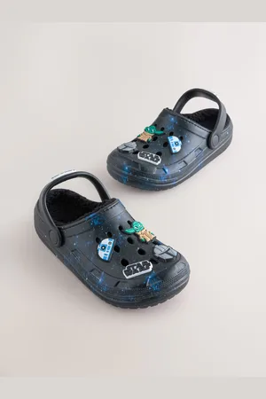 Next Galaxy Star Wars Warm Lined Slipper Clogs
