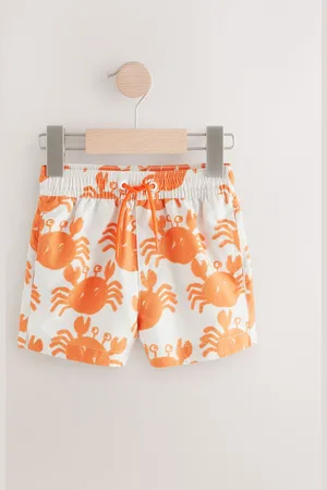 Next Orange/ Swim Shorts (3mths-7yrs)