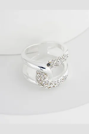 Next Tone Interlink Sparkle Ring