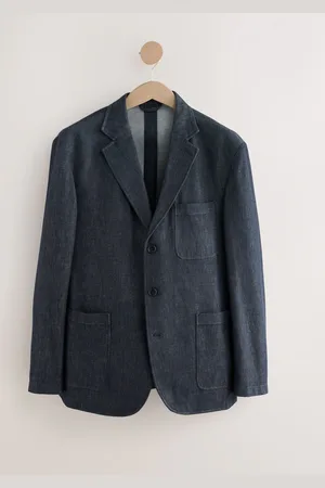 Next EDIT Denim Relaxed Suit Jacket