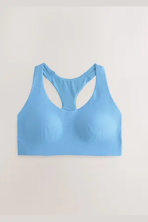 Next Active Sports Low Impact Dry Tech Ribbed Crop Bra