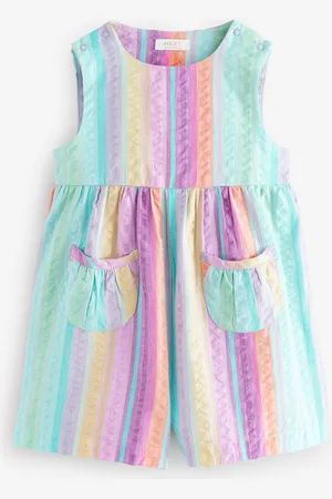 Next Rainbow 100% Cotton Sleeveless Playsuit (3mths-7yrs)