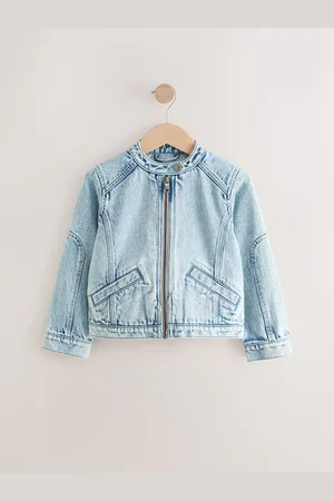 Next Denim 100% Cotton Denim Motocross Biker Jacket (3-16yrs)