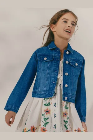 Next Denim Bright Western 100% Cotton Jacket (3-16yrs)
