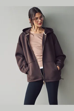 Next Chocolate Scuba Full Zip Hoodie