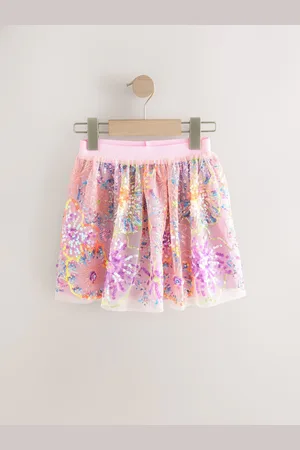 Next Neon Sequin Skirt (3-16yrs)