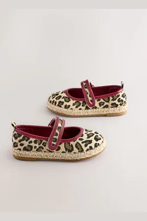 Next Animal Print Touch Fastening Espadrilles Shoes
