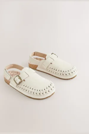 Next Suede Slip-On Clogs