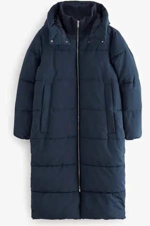 Next Blue Shower Resistant Padded Hooded Coat
