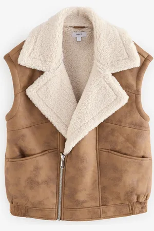 Next Faux Shearling Gilet