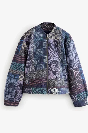 Next Patchwork Kew Gardens Quilted Bomber Jacket